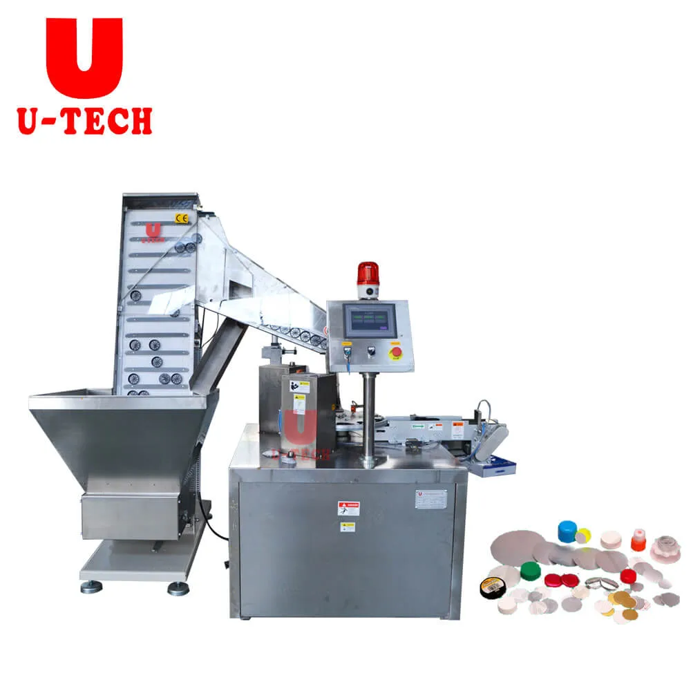 Tumblet Type Cap Lining Wadding Inserting Putting Machine