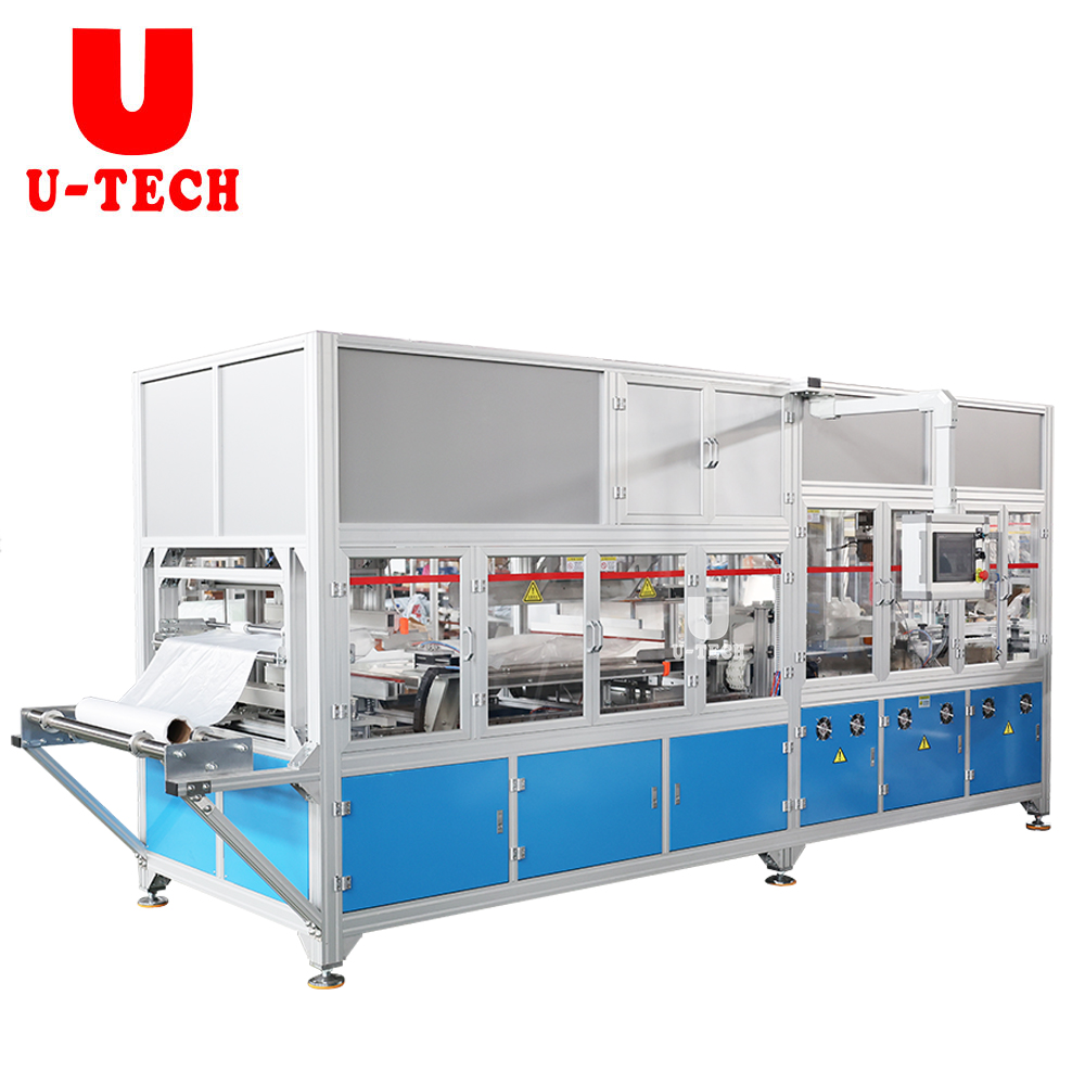 Automatic Plastic HDPE Bottle Barrel Bagging Packing Machine 